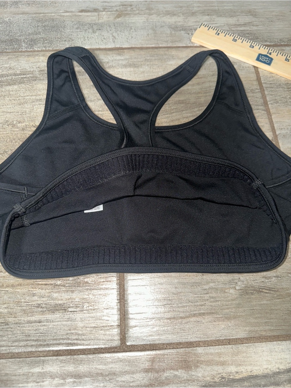 Nike Women’s Black Logo Sports Bra 🐼 - Picture 7 of 8